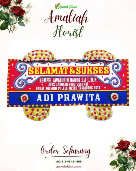 Papan Bunga Ucapan Selamat Titab